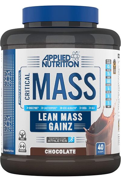 applied nutrition Critical Mass Lean Mass Gainz, Chocolate, 2.45 Kg