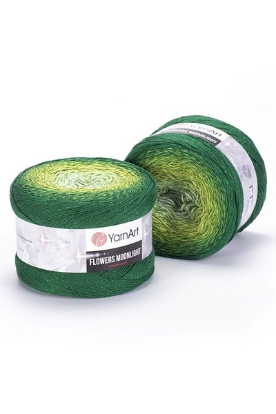 Yarnart Flowers Moonlight - Glittery, Marbled Hand Knitted Marbled-3283