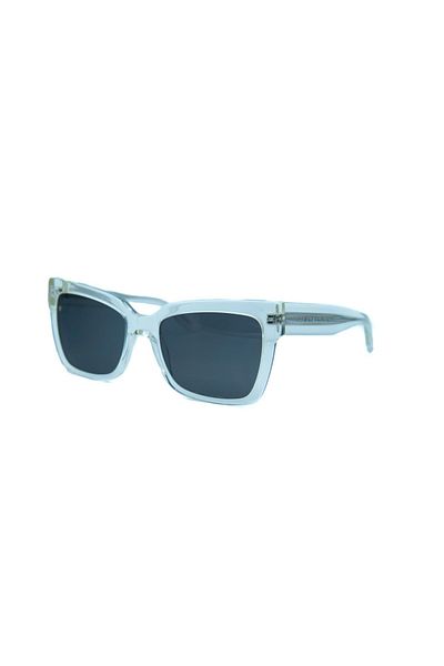 Calvin Klein Unisex Jeans - Ckj 24606s 006 54 Oval Transparent RectanGular SunGlasses