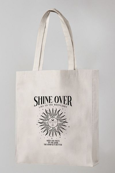 Vatkalimon Bezji Shine over - Printed Canvas Tote Bag