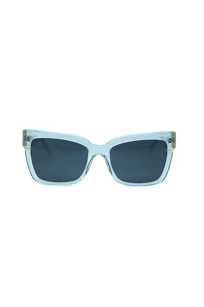 Calvin Klein Unisex Jeans - Ckj 24606s 006 54 Oval Transparent RectanGular SunGlasses