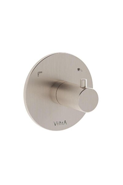 VitrA Origin A4262334 Ankastre 2 Yollu Yönlendirici Fırçalı Nikel