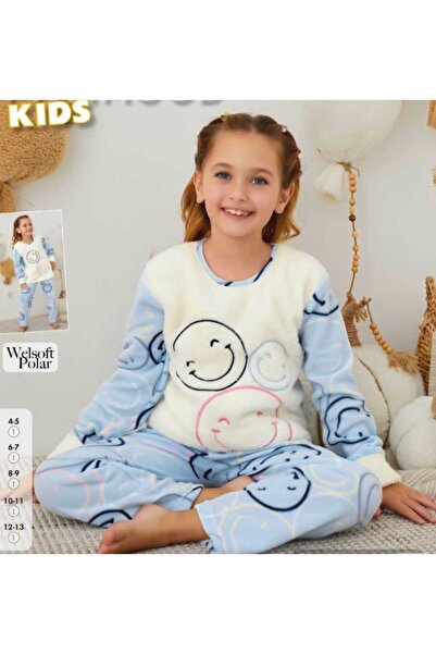 IŞILTI Kız Çocuk Welsoft Polar Eşofman Takımı