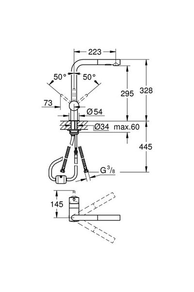 Grohe Minta Single Control Sink Faucet - 30274a00