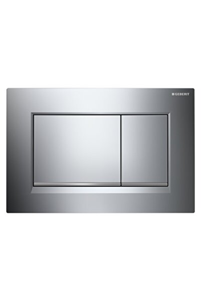 Geberit - Kumanda Kapaklı Sigma 30-Çift Basmalı, Parlak/Mat/Parlak