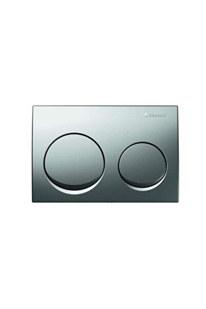 Geberit Alpha20 Kumanda Paneli, Çift Basmalı (Parlak Krom) - 115.040.21.5