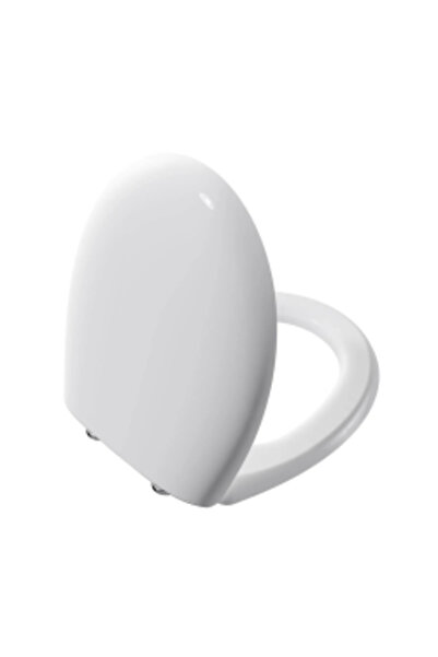 VitrA Memoria Klozet kapağı duroplast, üstten sıkmalı yavaş kapanır, metal me...