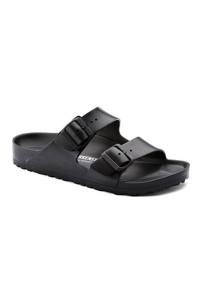 Birkenstock Papuci negri Arizona Eva pentru femei 129423 -20026