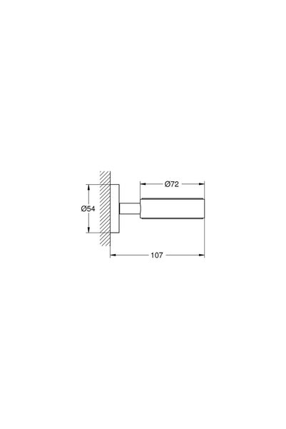 Grohe Essentials Soap Dish Holder 40369Gn1