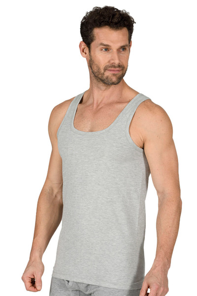 ÖZKAN underwear Özkan 11407 - Men's 5-Pack 100% Cotton, Flexible and Comfortable Thick Sling Undershirt