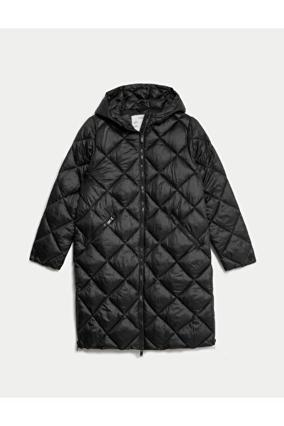Marks & Spencer Stormwear™ Kapüşonlu Puffer Şişme Mont (6-16 Yaş)
