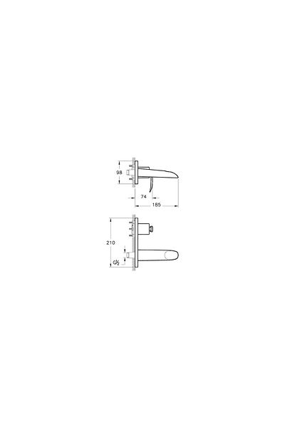 Artema T4 Built-In Waterfall Sink Faucet