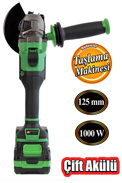 Hais PRO JM-125A Çift Akülü 6 Kademeli Taşlama Makinesi 125 mm 1000 Watt 21V ...