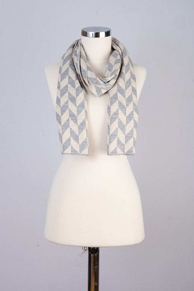 Sebir Moda Patterned Knitwear Scarf