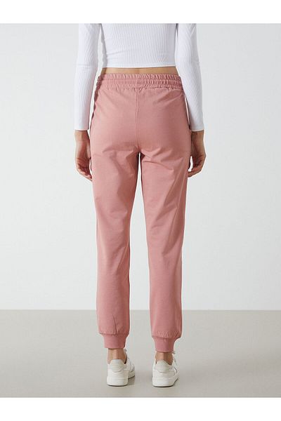 LC Waikiki Printed Women's Jogger Sweatpants with Elastic Waist