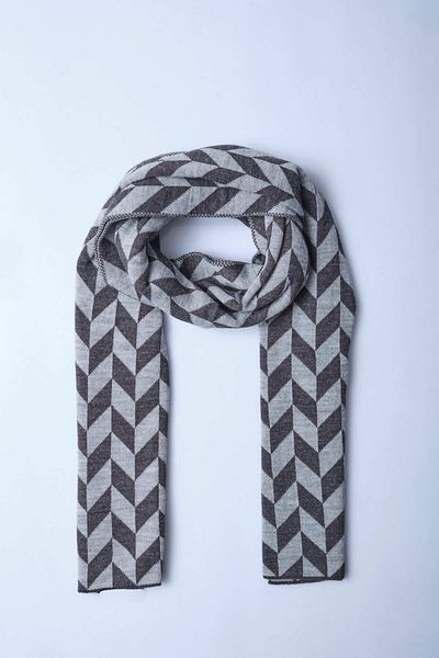 Sebir Moda Patterned Knitwear Scarf