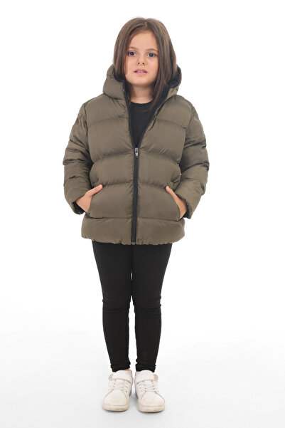 Montstop Φουσκωτό χειμωνιάτικο παλτό και παλτό για κορίτσια με κουκούλα από φλις εσωτερικά αδιάβροχο αντιανεμικό