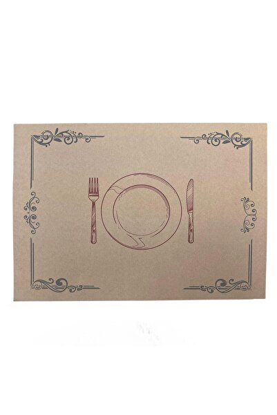 GİZPAK Amerikan Servis Kraft 32x45cm 100 Adet