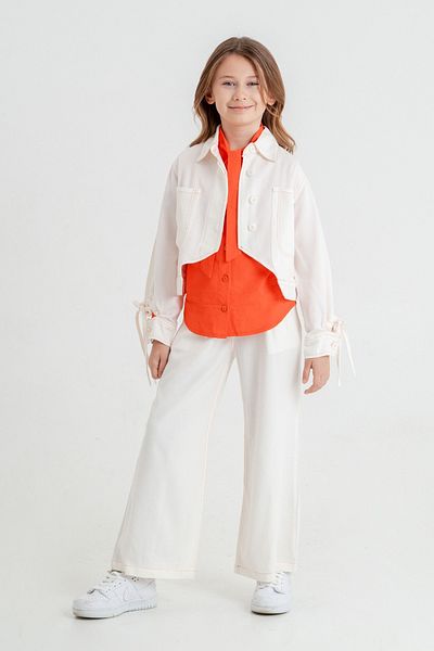 GİYİCEM TEKSTİL Girl's Stitched Triple Set