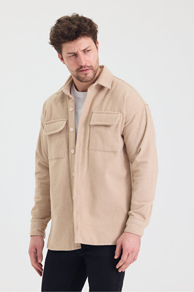 DOAYS Ανδρικό πουκάμισο μπουφάν Stamp Fabric Regular