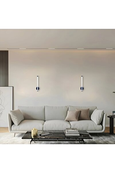 LİBERAYDINLATMA Modern Dekoratif 220V YARIM AY Duvar Aydınlatma Led Aplik BEYAZ IŞIK - 6500K