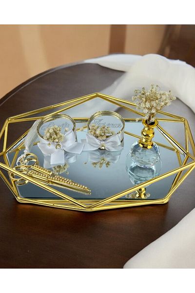 CyzHome Quill Prism Promise Engagement Tray