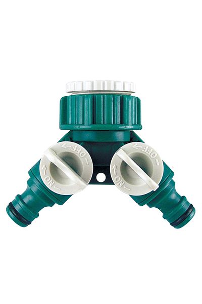Raco Expert 55256 Double Outlet and Valve Faucet Lace up Set - Double (2 Pieces) Adapter