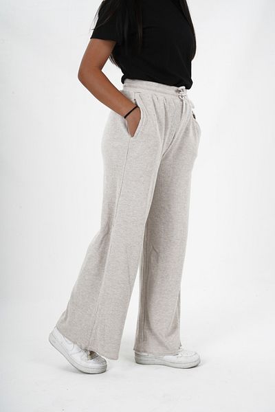 HayKids Pantaloni de jogging cu nervuri din catifea pentru fete