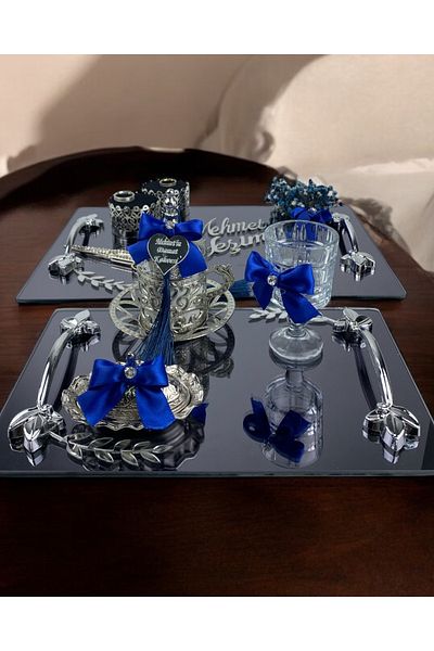 CyzHome Thorn Promise Engagement Tray and Groom Coffee Tray