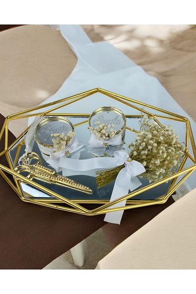 CyzHome Quill Prism Promise Engagement Tray