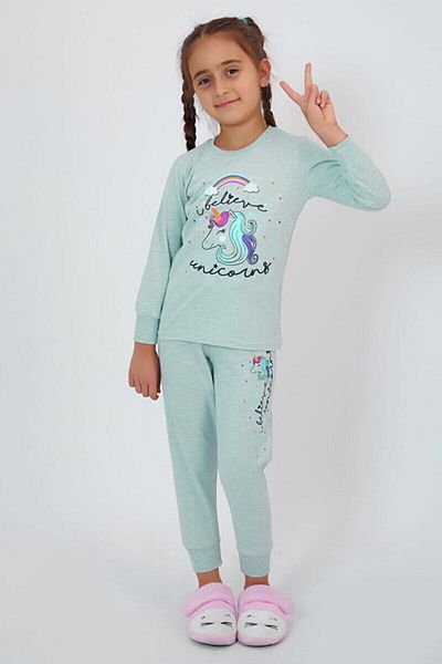 ROLY POLY Комплект пижама с еднорог за момичета Rp2643-c