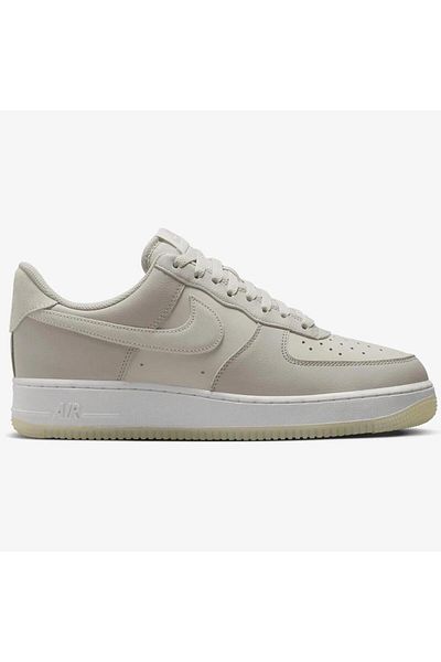 Nike Air Force 1'07 Lv8 Leather Unisex Sneaker Swoosh Genuine Leather Casual Sports Shoes Beige