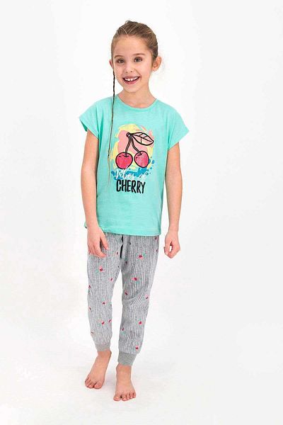 ROLY POLY Girl's Short Sleeve Pajama Set - Rp2410-c
