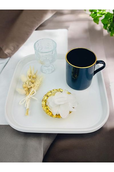 CyzHome Endless Square Promise Coffee Tray