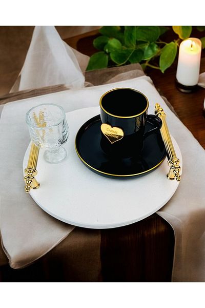 CyzHome Commitment Engagement Coffee Tray