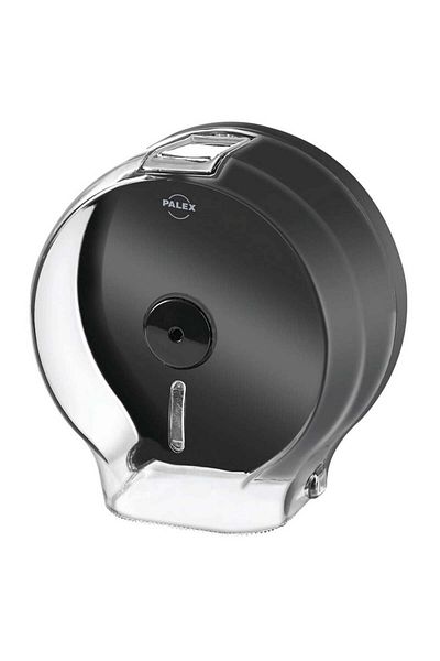Palex 3444-2 Jumbo Toilet Paper Dispenser Transparent Smoked