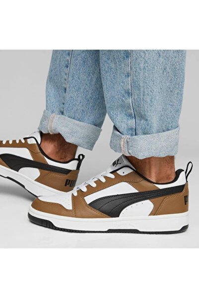 Puma Rebound V6 Low 392328 White-black-chocolate