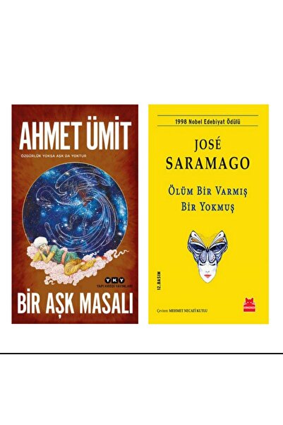 Yapı Kredi Yayınları Bir Aşk Masalı - Ahmet Ümit Ölüm Bir Varmış Bir Yokmuş -...