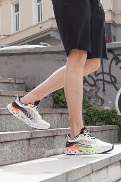 Jump 30342 Phlon Hafif Taban Bağcıklı Erkek Sneaker Günlük Spor Ayakkabı BEYAZ