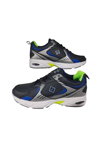 Best Of Men's Navy Blue Orthopedic Sole Walking Shoes