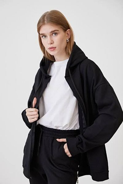 K&S Ζακέτα με φερμουάρ Oversize