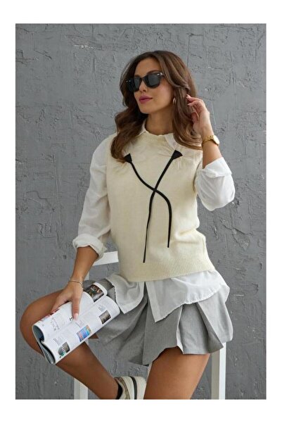 ribana Flowered Knitting Sweaters