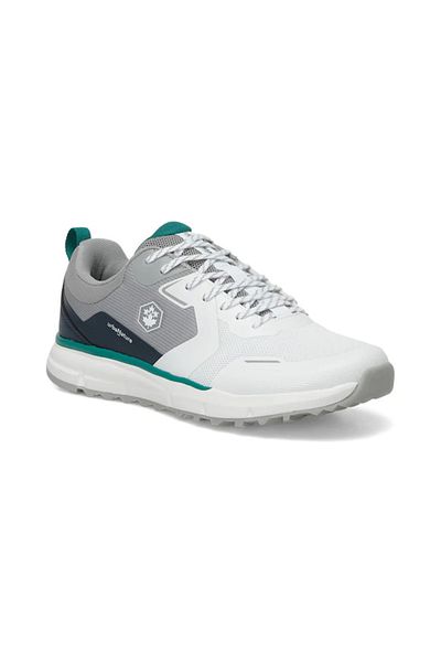 lumberjack Ανδρικά αθλητικά παπούτσια Wily 4 Fx Phlon Light Lace-Up σόλα ΓΚΡΙ ΛΕΥΚΟ