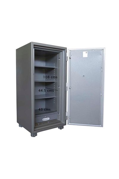 Mahmayi SecurePlus 130 Fire Safe Locks - W61cm x D63cm x H131cm (Key + Key)