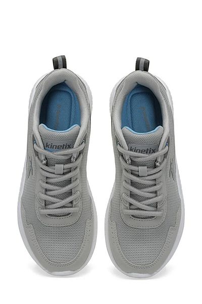 Kinetix Nancy Tx W 4Fx - Women's Gray Sneakers with Light Sole and Laces