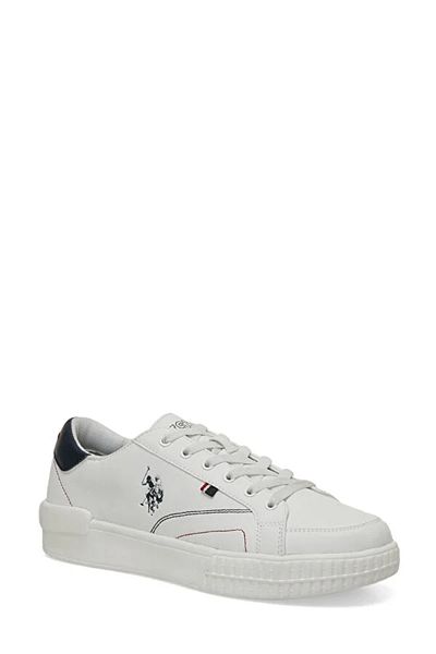 U.S. Polo Assn. Πόλο ΑΣΣΝ. Ανδρικά αθλητικά παπούτσια Mayk 4pr White