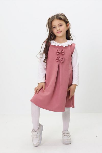 İncilay Kids İnNCİLAY 200-01-25 GIRL'S BORD GIRL din piele intoarsa cu panglici 3-7 ANI