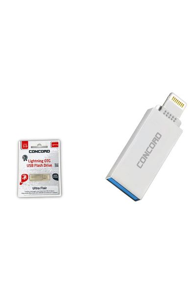 Concord Cotgl64 64gb Lightning Apple Usb 3.0 Otg Metal USB Flash Memory