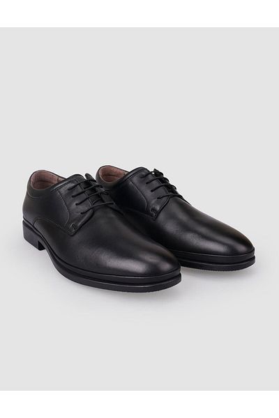 Cabani 100% Genuine Leather Black Men's Classic Shoes