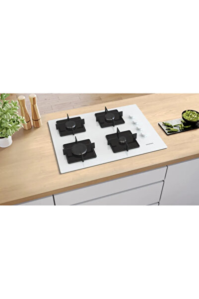 Siemens Eo7c2pp30o Sert Cam Ankastre Ocak Beyaz